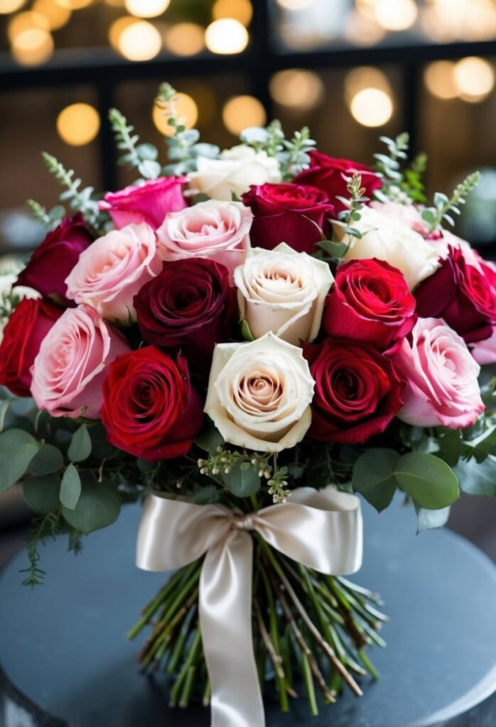 Stunning Roses Wedding Bouquet Ideas for Your Day