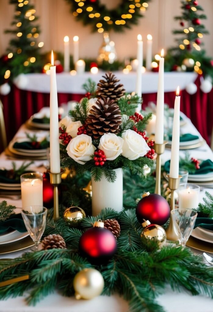 15 Enchanting Christmas Wedding Table Ideas!