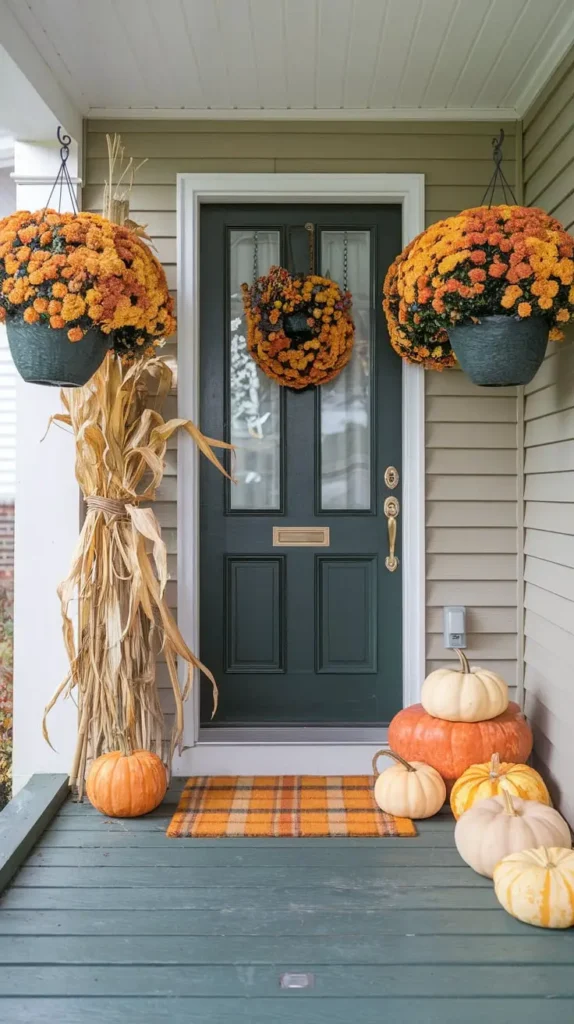 Brighten Up: Fall Hanging Baskets Ideas