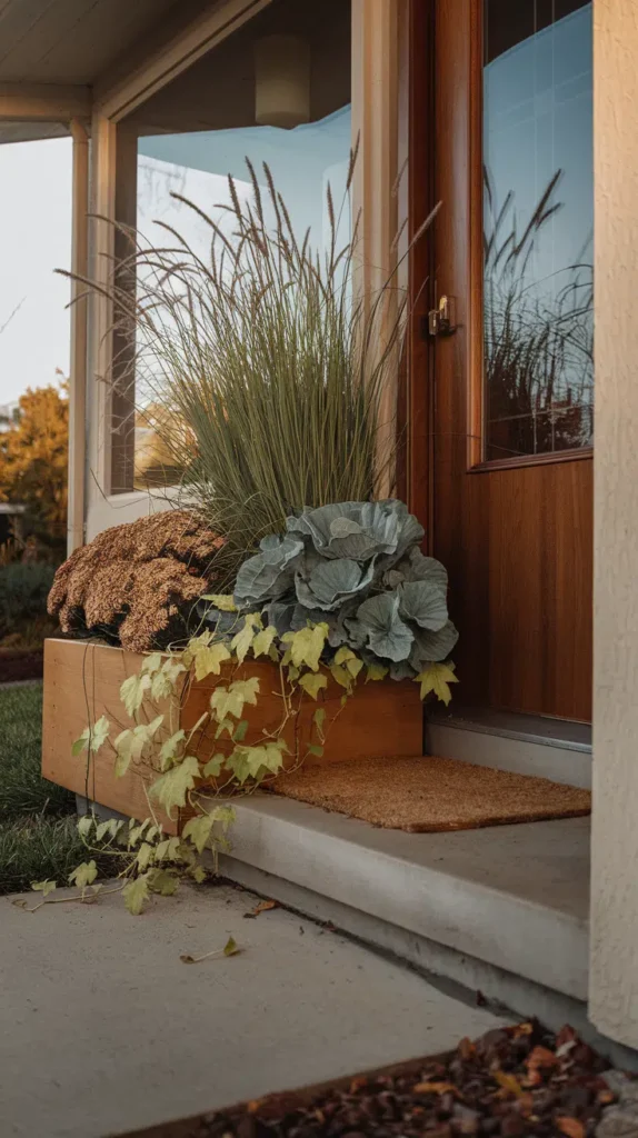 Transform Your Entry: Front Porch Fall Planters