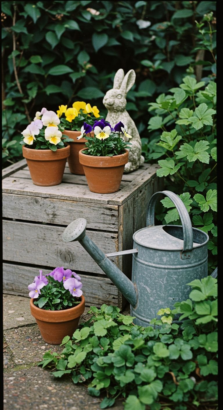 Garden decor items